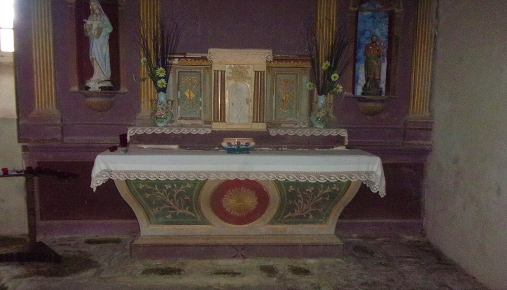 la table d’autel