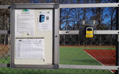 Changement du code d’accès au court de tennis