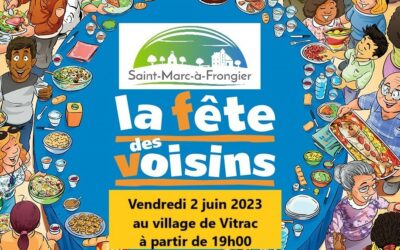 Fête des voisins des habitants de Saint Marc – Vendredi 2 juin 2023