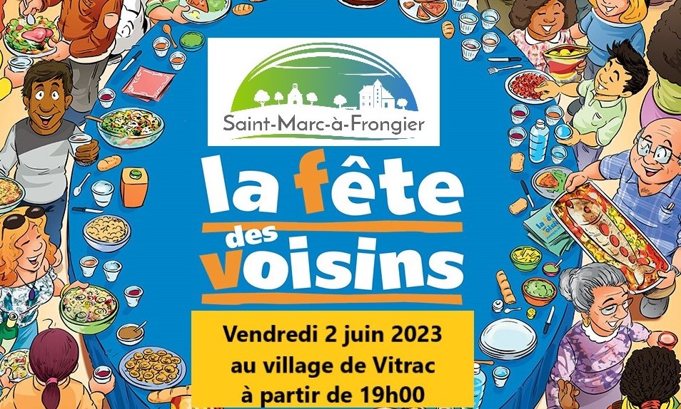 Fête des voisins des habitants de Saint Marc – Vendredi 2 juin 2023