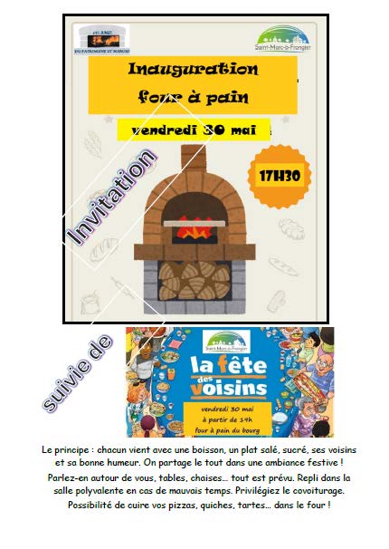 Inauguration Four à Pain