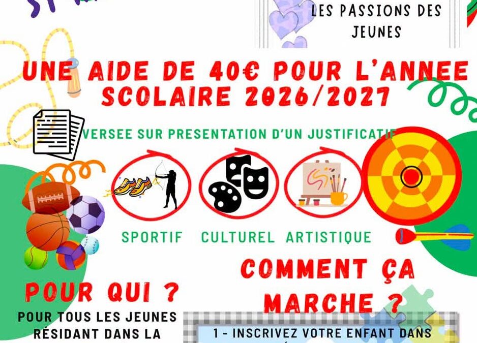 📣 PASS’JEUNES Saint Marc @ Frongier 🎉